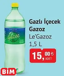 LE GAZOZ GAZLI İÇECEK GAZOZ 1,5L